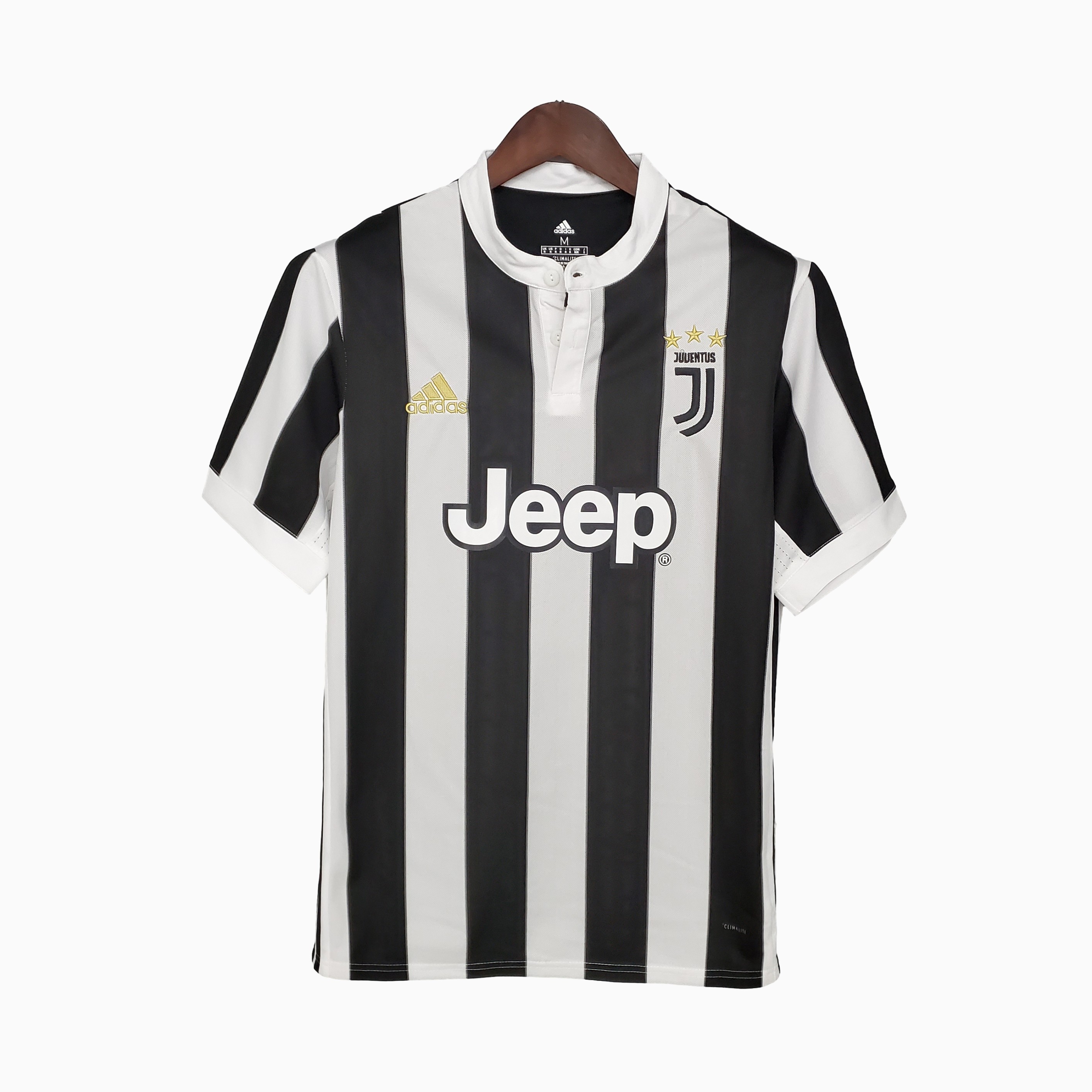 Retro Juventus 2017-18 Home Stadium Jersey